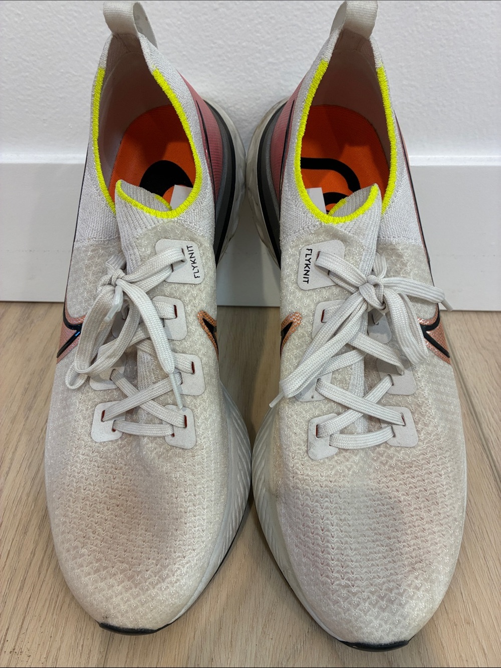 Nike White React Infinity Run